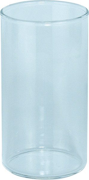 Schutz-Glas-Zylinder für Grablicht, Höhe 6,5–15,5 cm