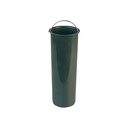 Plastik-Grabvase mit Rand und Griff, 19,8–27 cm