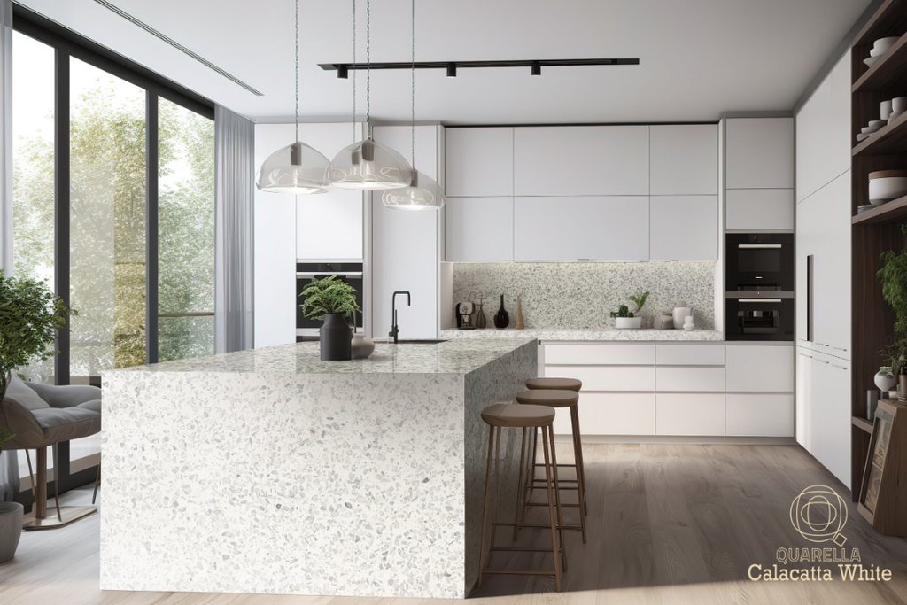 QUARELLA CALACATTA WHITE