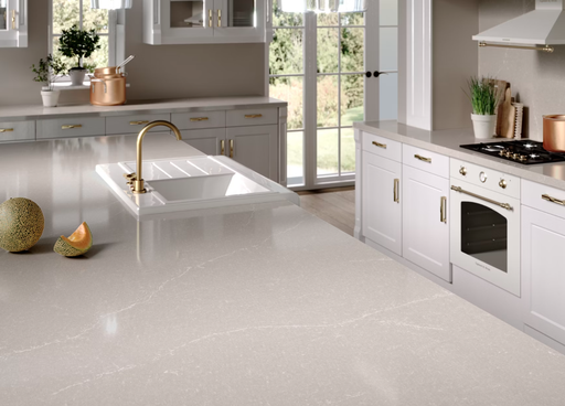 [3397] Silestone Desert Silver (0,4 cm Produkt)