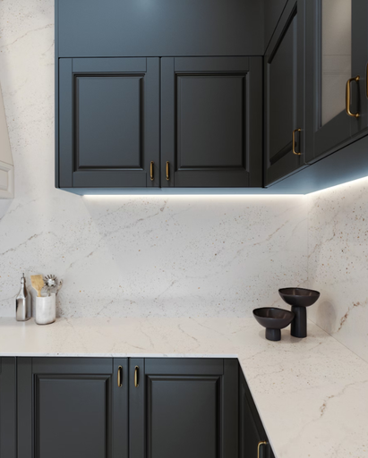 [3325] Silestone Eclectic Pearl (0,4 cm Produkt)
